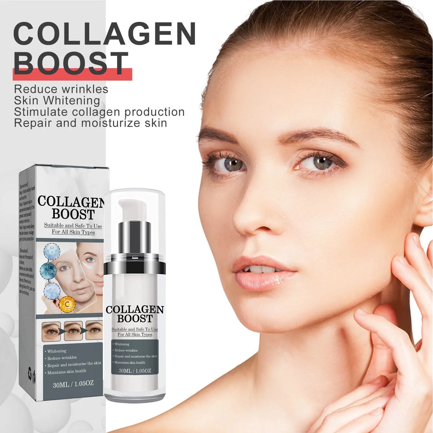 Serum Colageno hidratante + Antiarrugas