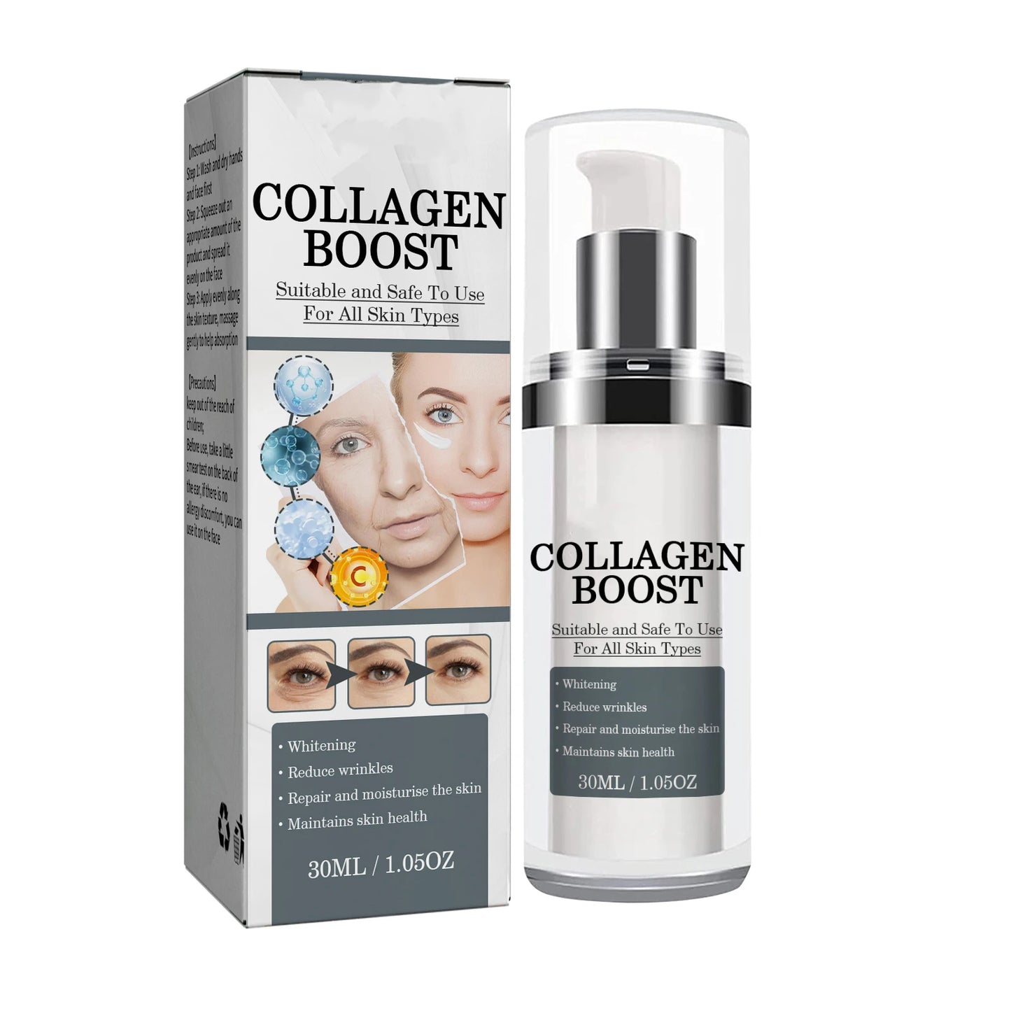 Serum Colageno hidratante + Antiarrugas