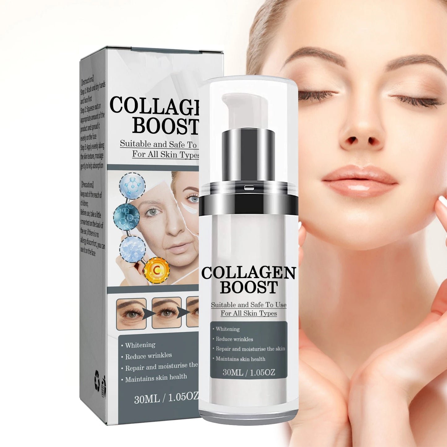 Serum Colageno hidratante + Antiarrugas