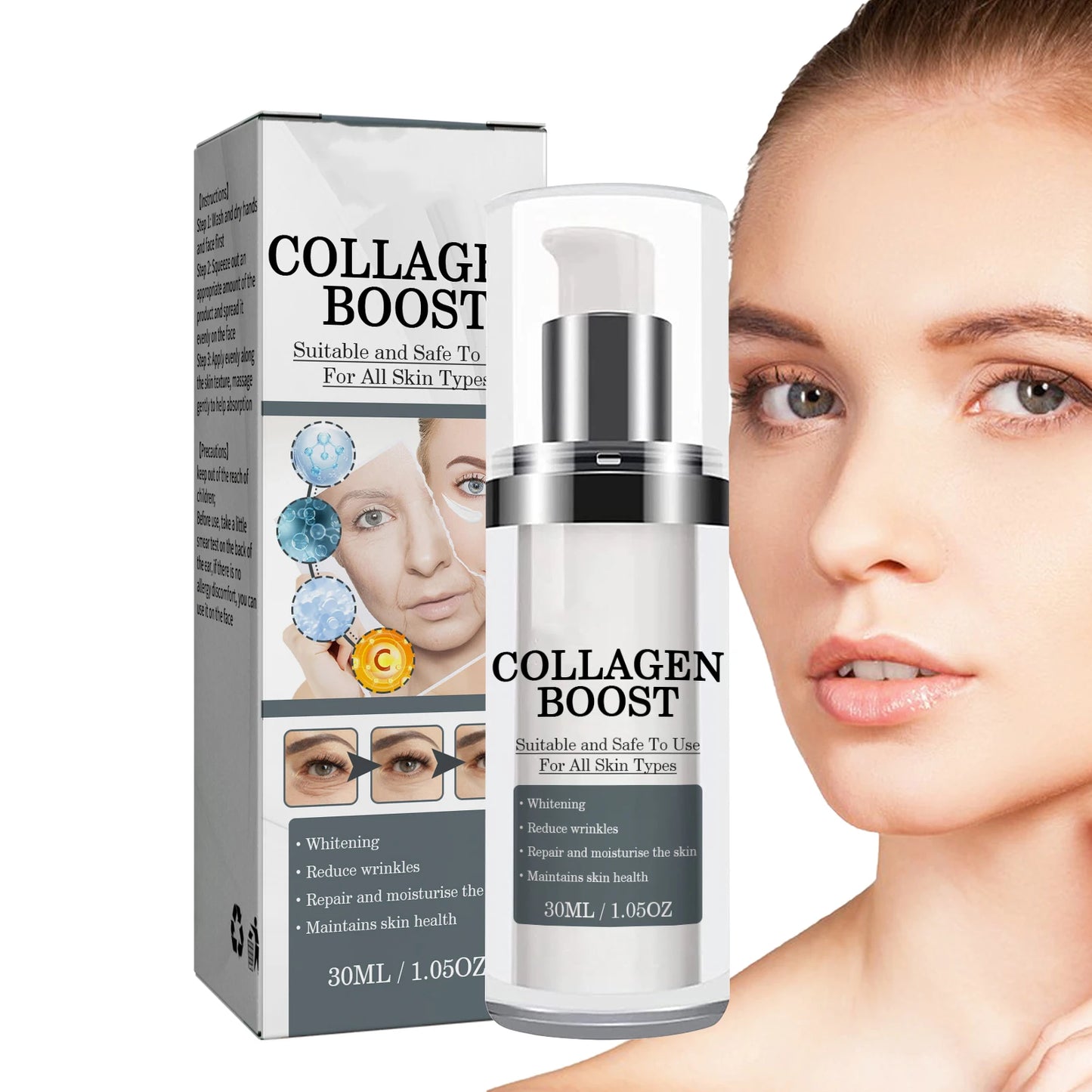 Serum Colageno hidratante + Antiarrugas